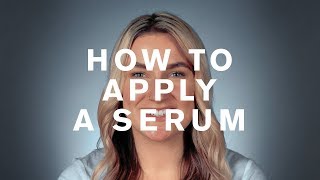 Serum 101 How to Apply a Serum  Estée Lauder UK [upl. by Leipzig181]