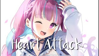 Nightcore  Heart Attack  Lyrics [upl. by Enreval379]