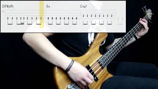 The Cranberries  Zombie Bass Cover Play Along Tabs In Video [upl. by Scopp]