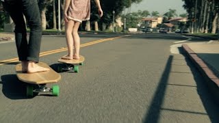 Hamboards crew longboard sessions  surf amp skate [upl. by Gnes]