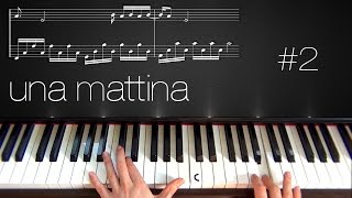 Una Mattina  Piano Tutorial  Part 2 [upl. by Olethea512]