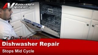 KitchenAid Dishwasher Repair  Stops Mid Cycle  Impeller [upl. by Chappy]