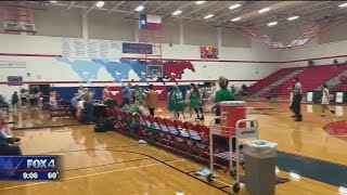 Grapevine Colleyville ISD teams take shelter during tornado warning [upl. by Annabelle]