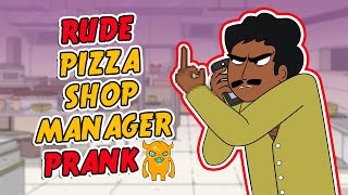 Super Rude Pizza Shop Prank  Ownage Pranks [upl. by Farah]