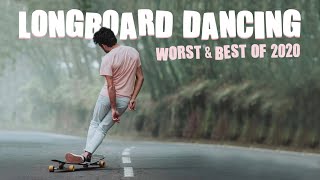 Longboard dancing WORST amp BEST OF 2020 [upl. by Nellac]