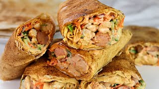 HOW TO MAKE PERFECT SHAWARMA  CHICKEN SHAWARMA  SISI JEMIMAH [upl. by Naniac]