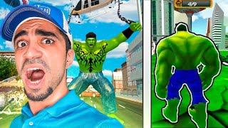 الرجل الاخضر هالك يدمر المدينة 🟩😱🔥  Monster Hulk Parkour [upl. by Shara]