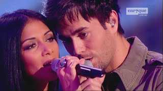 Enrique Iglesias Nicole Scherzinger  Heartbeat LIVE HD [upl. by Reider]