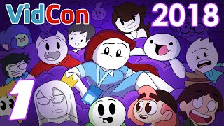 ANIMATION INVASION VidCon 2018 Recap PART 1 [upl. by Aisat318]