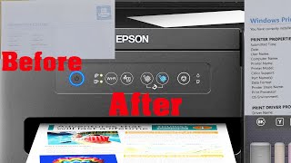 Fix Epson Ink Printer not printing colors [upl. by Anica123]