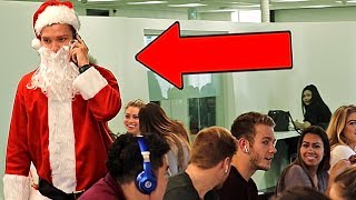 Santa Claus Embarrassing Phone Calls PRANK [upl. by Airol]