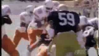 Barry Sanders  College Career Highlights [upl. by Nyladnewg]