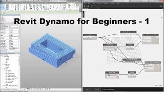 Revit Dynamo Tutorial for Beginners  1 [upl. by Krishna]