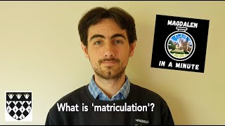 What is Matriculation [upl. by Elliott]