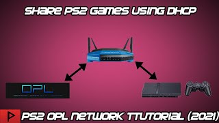 Load PS2 Games From SMB Using DHCP Router Method and OPL Tutorial 2021 [upl. by Ynattib]