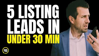 COLD CALLING REAL ESTATE LEADS quotLIVEquot 5 LEADS IN 30 MIN [upl. by Dayir64]