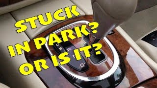 Car stuck in park  Mercedes Shifter Repair  Fix [upl. by Aisaim]