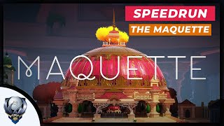 Maquette Speedruns  Chapter 1 Walkthrough  The Maquette [upl. by Berghoff]