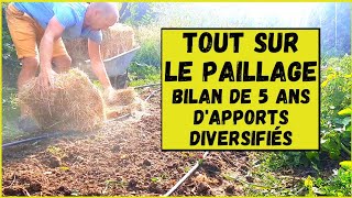 LE PAILLAGE au potager dOlivier et cest pas miraculeux [upl. by Aiset]