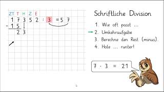 Einführung schriftliche Division  Teil 2 [upl. by Lerat815]