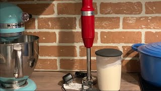 KitchenAid Cordless Immersion Blender Review [upl. by Aley]