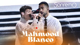 Mahmood BLANCO  Brividi LIVE Sanremo 2022 [upl. by Bartholemy]