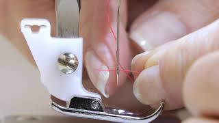 SINGER® M2100 Sewing Machine  Get Started  Threading the Machine [upl. by Garnet]