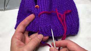 How to Seam Up a Hat Using Mattress Stitch [upl. by Simpkins]