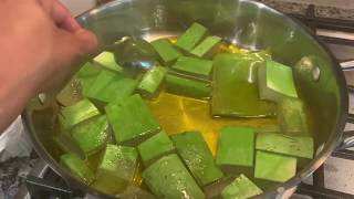 DIY  How to make Aloe Vera Oil for EXTREME HAIR GROWTH [upl. by Auof]