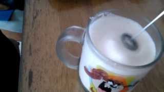 Aerolatte Review Frothing Cold Milk In Under 1 Minute [upl. by Westerfield]