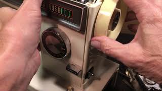 How to fix KENMORE MODEL 158 BELT REPLACEMENT 12 STITCH [upl. by Ahsein838]