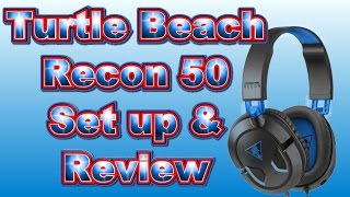 Turtle Beach Recon 50 Set Up amp Review [upl. by Starla]