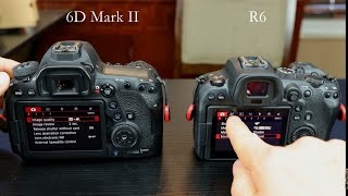 Canon R6 vs Canon 6D Mark II with Samples [upl. by Analos]