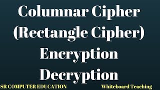 Columnar Cipher Encryption and Decryption [upl. by Anedal]