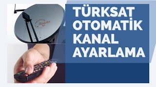 Türksat Otomatik Kanal Arama Frekansı Türksat 4A Uydu Ayarlama [upl. by Apfel]